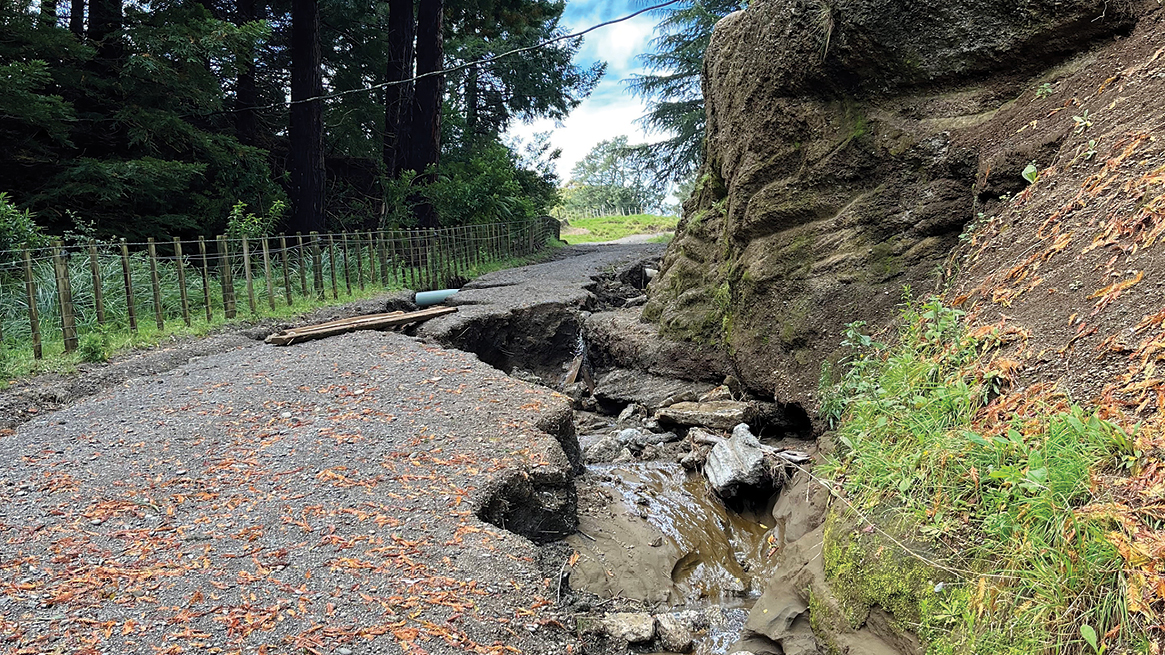 Damaged Road