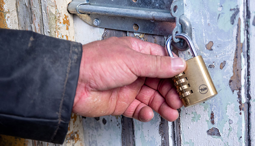 MVDE - Security padlock