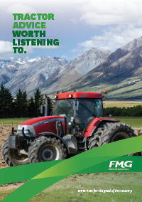 cover page showing tractor on dirt field