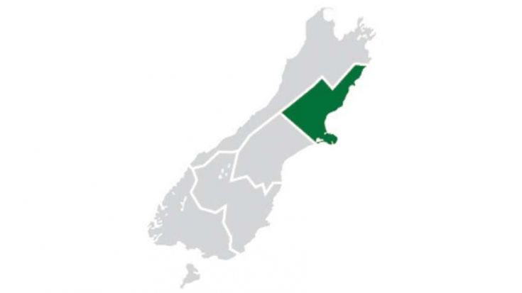 Canterbury region in South Island
