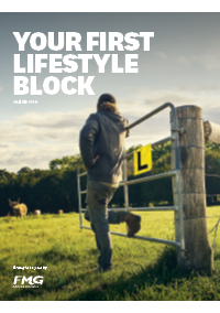 Man leaning against open gate with Learner plate attached 