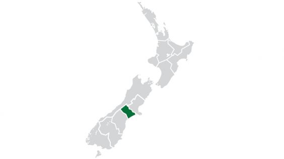 Mid Canterbury map