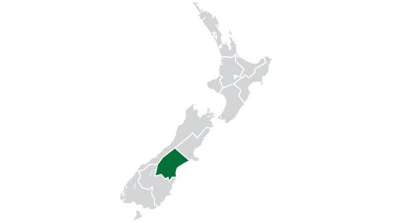 South Canterbury / North Otago Map