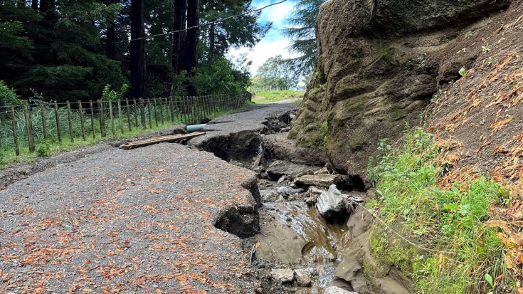 Damaged Road