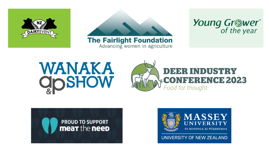 A collage of sponsorship logos 